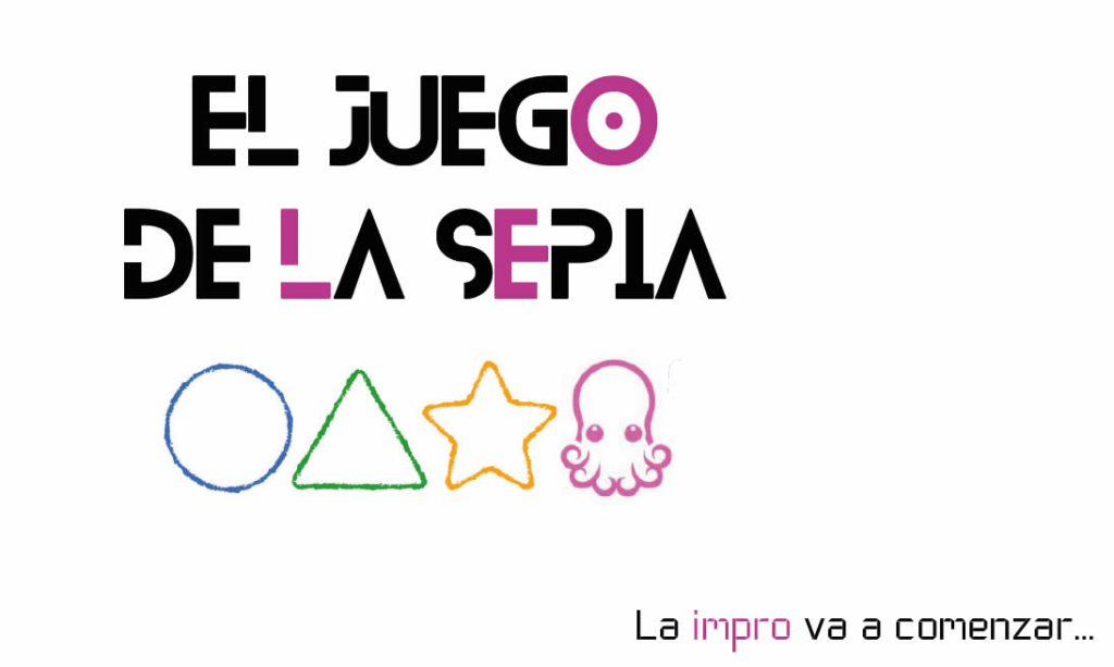 Logotipo de la obra El Juego de la Sepia
